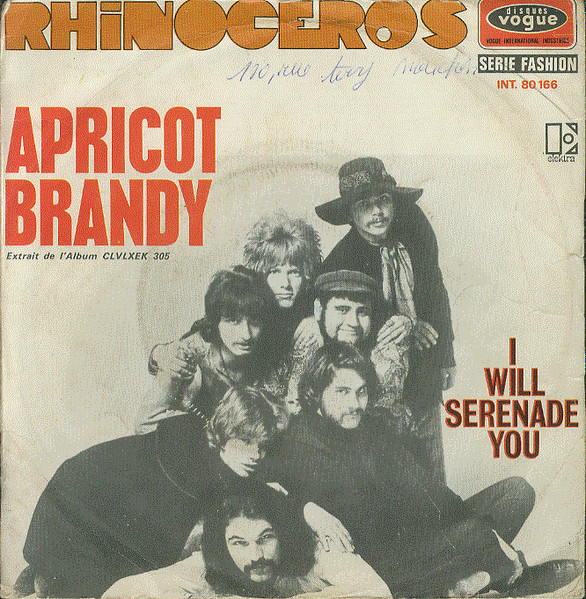 Rhinoceros - Apricot Brandy | Elektra (INT. 80.166)