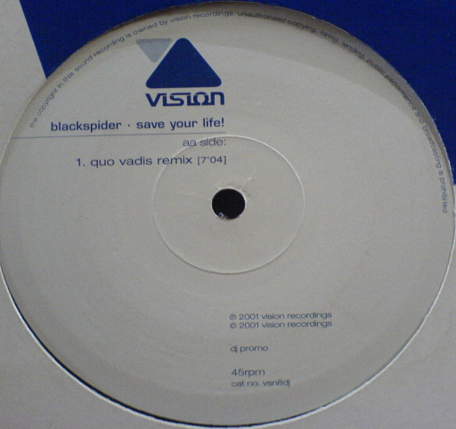 Black Spider - Save Your Life! | Vision (vsn8dj) - 2 Black Spider - Save Your Life! | Vision (vsn8dj) - 2