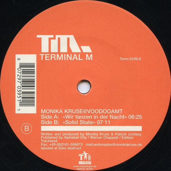 Monika Kruse @ Voodooamt - Wir Tanzen In Der Nacht | Terminal M (Term-0109-6) - main
