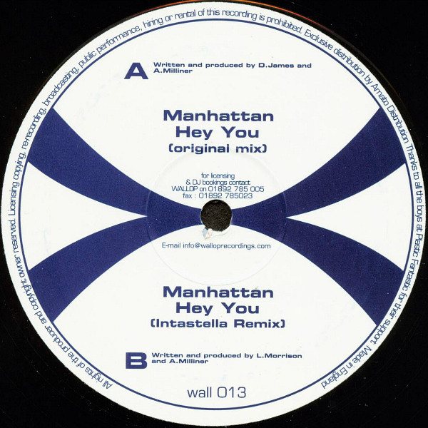 Manhattan - Hey You | Wallop Recordings (WALL 013)