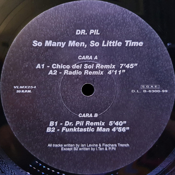 Doctor Pil - So Many Men, So Little Time | T.H.C. (VLMX254) - 2