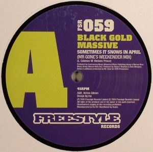 Black Gold Massive / Trizonna - Sometimes It Snows In April | Freestyle Records (FSR 059)