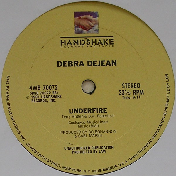 Debra Dejean - Goosebumps | Handshake Records And Tapes (4W8 70072) - 2 Debra Dejean - Goosebumps | Handshake Records And Tapes (4W8 70072) - 2