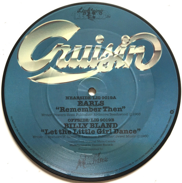 The Earls / Billy Bland - Remember Then / Let The Little Girl Dance | Lightning Records (LIG 9019) - 2