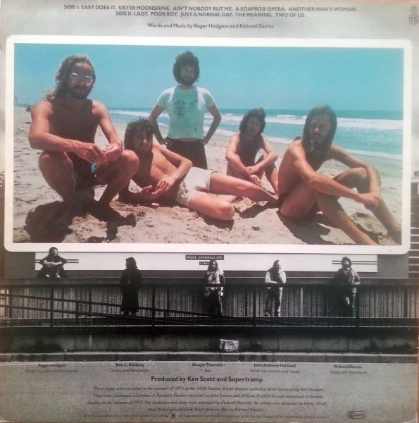 Supertramp - Crisis? What Crisis? | A&M Records (AMLH 68347) - 2 Supertramp - Crisis? What Crisis? | A&M Records (AMLH 68347) - 2