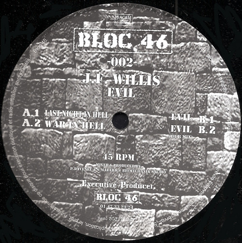 J.F. Willis - Evil | Bloc 46 (BLOC 46-002)