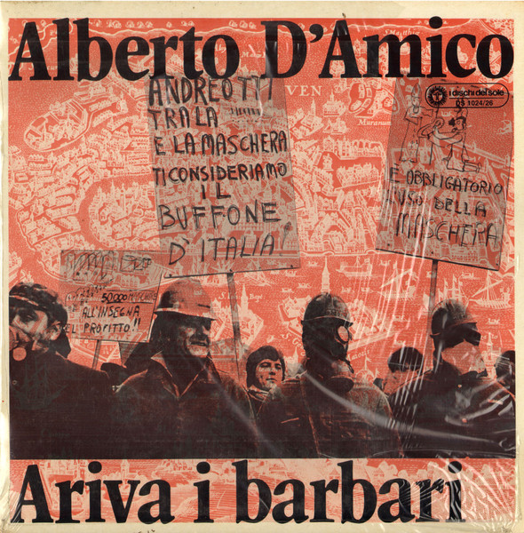 Alberto D'Amico - Ariva I Barbari | I Dischi Del Sole (DS 1024/26)
