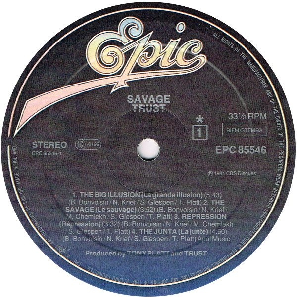 Trust - Savage | Epic (EPC 85546)