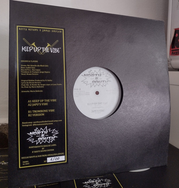 Natty Nature , Jorge Dopico , Sergio Lopez - keep up the vibe / trombone vibe | North & South Reggae Label (N&S001) - main
