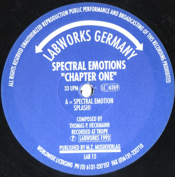 Spectral Emotions - Chapter One | Labworks Germany (LAB 15)