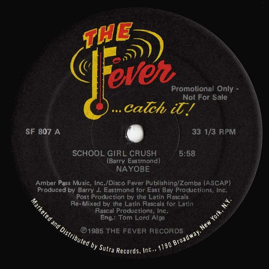 Nayobe - School Girl Crush | Fever Records (SF 807)