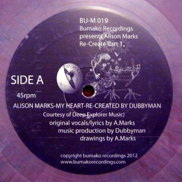 Alison Marks - Re-Create Part 1 | Bu-Mako Recordings (BU-M 019)