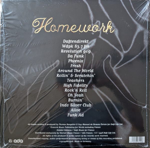 Daft Punk - Homework | Soma Quality Recordings (0190296611926) - 2