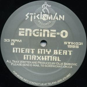 Engine-O - Satellite | Stickman Records (STIK031) - 2