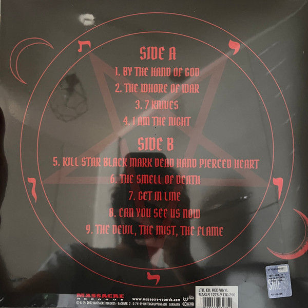 Kill Ritual - Kill Star Black Mark Dead Hand Pierced Heart | Massacre Records (MAS LP1275) - 2