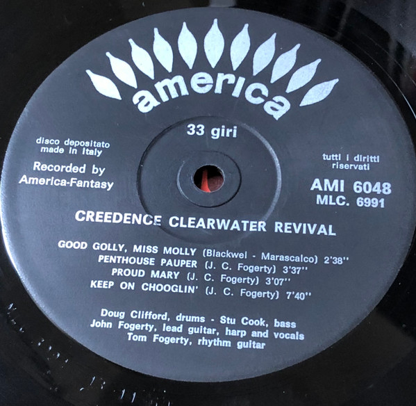 Creedence Clearwater Revival - Proud Mary | America Records (AMI 6048) - 3