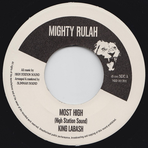 King Labash - Most High | Mighty Rulah Recordings (MRR 001) - main