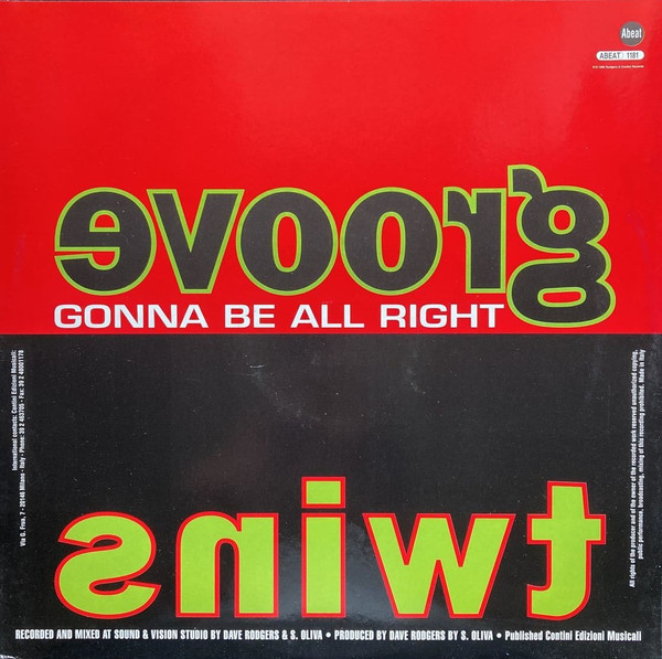Groove Twins - Gonna Be All Right | A.Beat-C. (ABeat 1181) - 2