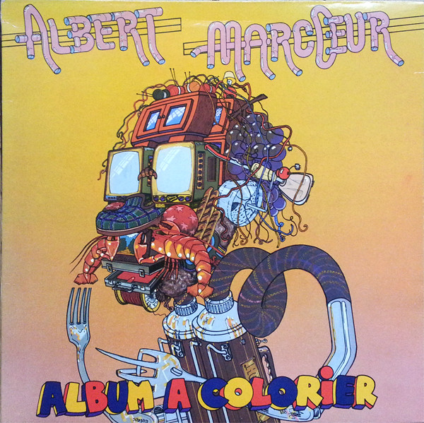 Albert Marcœur - Album À Colorier | Atlantic (50 215) - main