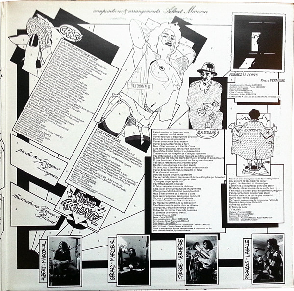 Albert Marcœur - Album À Colorier | Atlantic (50 215) - 4