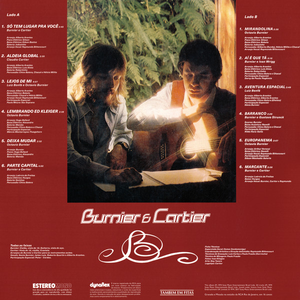 Burnier & Cartier - Burnier & Cartier | Mr Bongo (MRBLP153) - 2