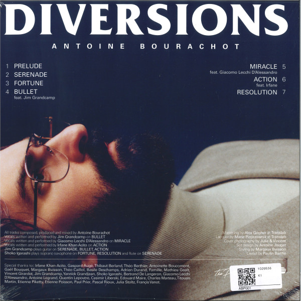 Antoine Bourachot - Diversions | ABP (ABP001)