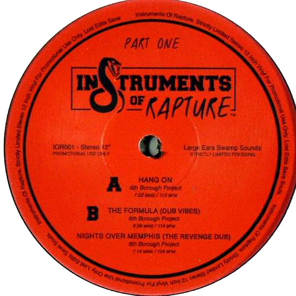 6th Borough Project - Part One | Instruments Of Rapture (IOR001) - main