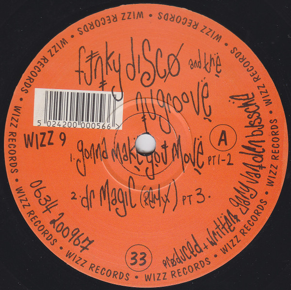 Funky Disco And The Nu Groove - Gonna Make You Move | Wizz Records (WIZZ 9) Funky Disco And The Nu Groove - Gonna Make You Move | Wizz Records (WIZZ 9)