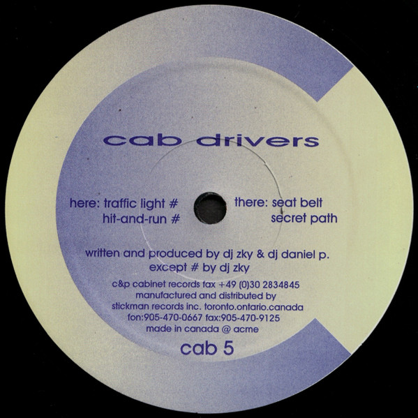 Cab Drivers - Untitled | Cabinet Records (cab 5)