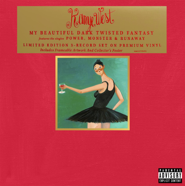 Kanye West - My Beautiful Dark Twisted Fantasy | Roc-A-Fella Records (B0014695-01)
