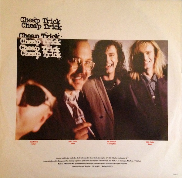 Cheap Trick - Lap Of Luxury [Vinyl] | Epic (40922) - 6