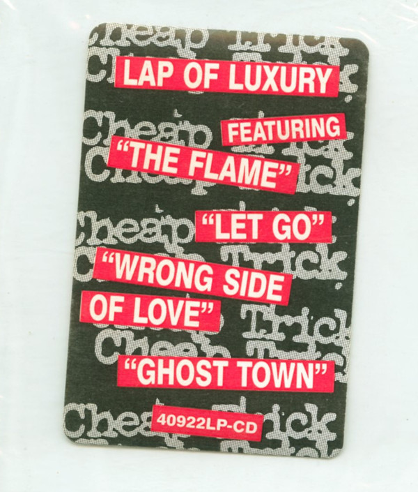 Cheap Trick - Lap Of Luxury [Vinyl] | Epic (40922) - 8