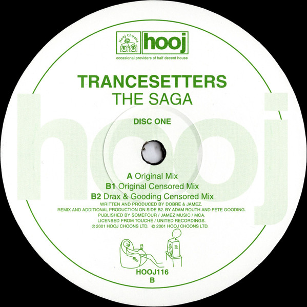 Trancesetters - The Saga | Hooj Choons (HOOJ116) - 4 Trancesetters - The Saga | Hooj Choons (HOOJ116) - 4