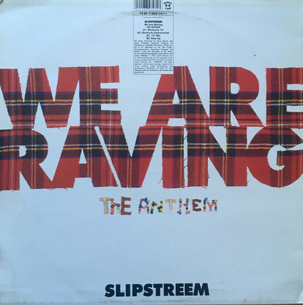 Slipstreem - We Are Raving - The Anthem | Boogie Food (12 BF 1) - 2