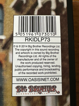Oasis - (What's The Story) Morning Glory? | Big Brother (RKIDLP73) - 3 Oasis - (What's The Story) Morning Glory? | Big Brother (RKIDLP73) - 3