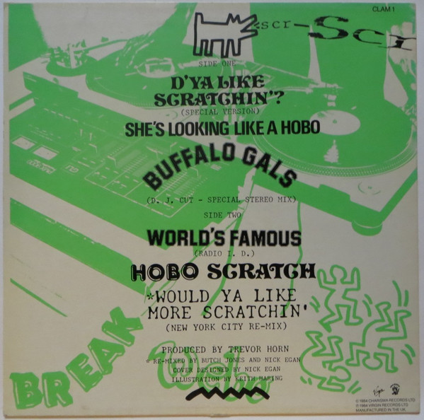 Malcolm McLaren & World's Famous Supreme Team - Would Ya Like More Scratchin | Charisma (CLAM 1) - 2