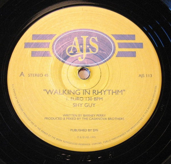 Shy Guy - Walking In Rhythm | A.J.S (AJS 113) - main