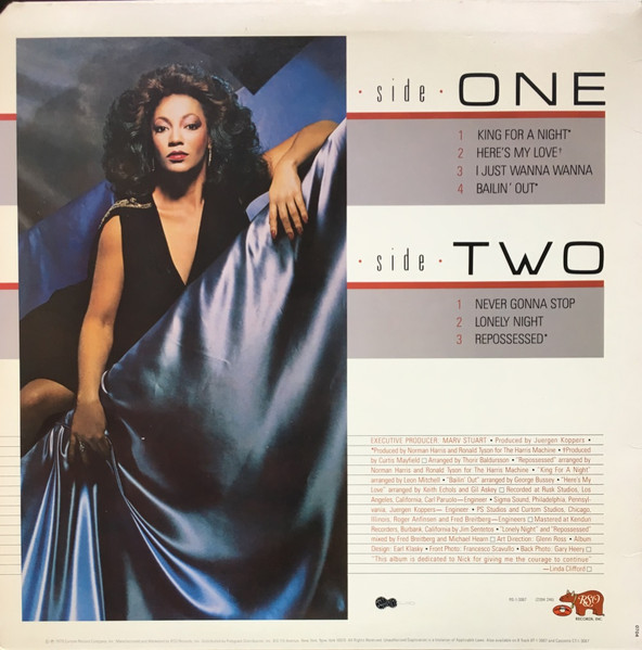 Linda Clifford - Here's My Love | RSO (RS-1-3067) - 2