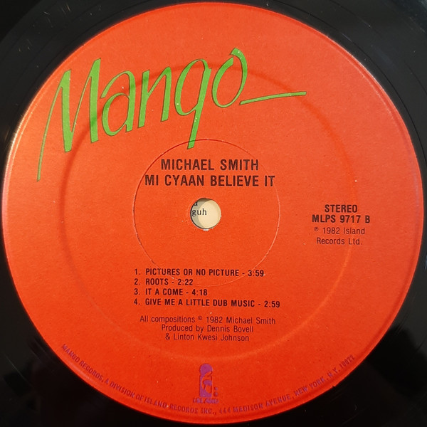 Michael Smith - Mi Cyaan Believe It | Mango (MLPS 9717) - 4