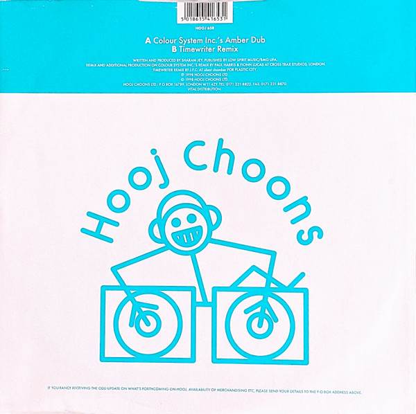 Billy Hendrix - The Body Shine E.P. | Hooj Choons (HOOJ 65R) - 2