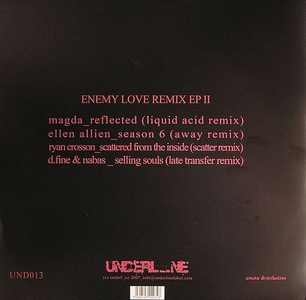 Louderbach - Enemy Love Remix EP II | Underl_ne (UND/013)