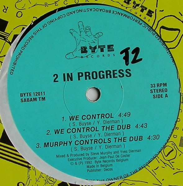 2 In Progress - We Control | Byte Records (BYTE 12011)