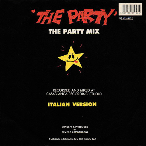 Rubix - The Party (Italian Version) | Odeon (06 2031957) - 2
