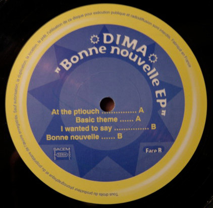 DIMA - Bonne Nouvelle EP | Choice (CHOICE001)