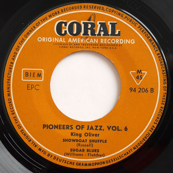 King Oliver - King Oliver Vol. 1 | Coral (EPC 94 206) - 4