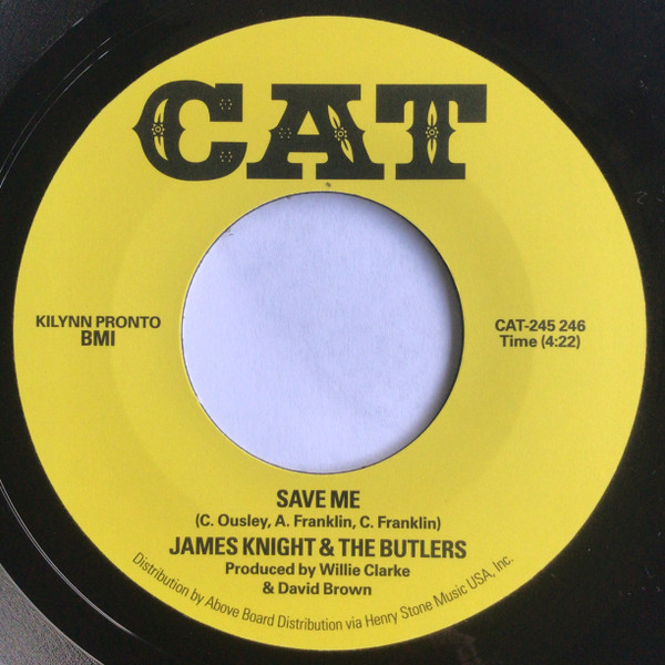 James Knight & The Butlers - Save Me | Cat (CAT-245 246) - main
