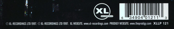 Prodigy - The Fat Of The Land | XL Recordings (XLLP 121) - 3 Prodigy - The Fat Of The Land | XL Recordings (XLLP 121) - 3