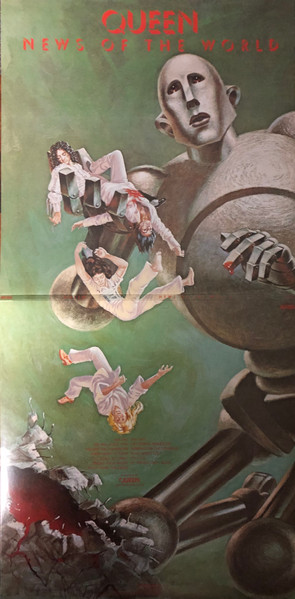 Queen - News of the World LP - OLIVE GREEN | Hollywood Records (D004038601) - 3