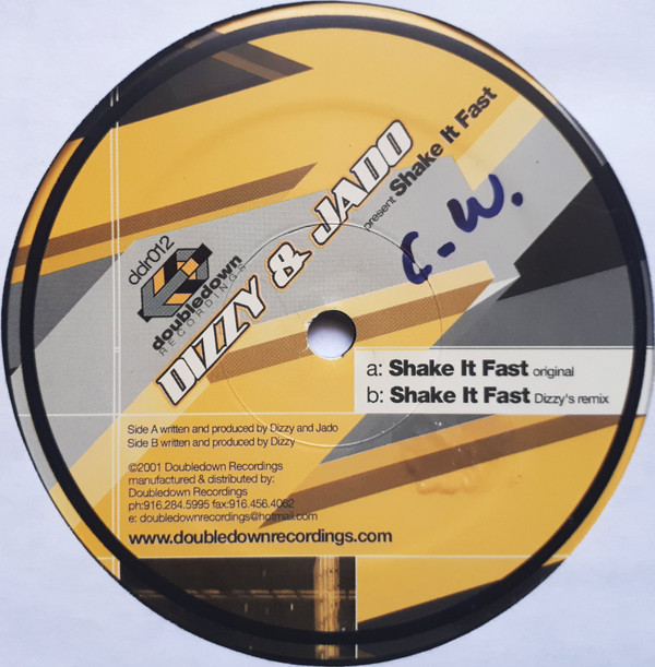 Dizzy & Jado - Shake It Fast | Doubledown Recordings (ddr012)