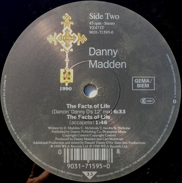 Danny Madden - The Facts Of Life | Eternal (YZ473T) - 4